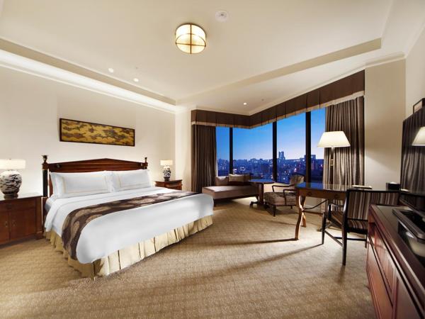 Hotel Chinzanso Tokyo : photo 3 de la chambre chambre lit king-size supérieure avec accès au spa - vue sur ville
