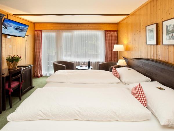 Hotel Bernerhof Grindelwald : photo 3 de la chambre chambre double supérieure - vue sur l'eiger