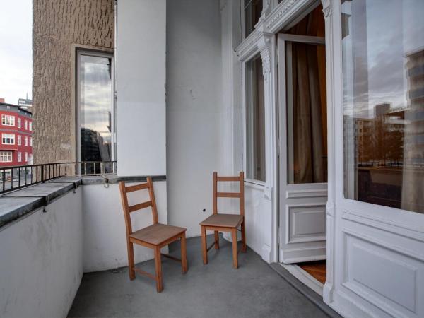 Hotel Pension Bernstein am Kurfürstendamm : photo 4 de la chambre chambre double ou lits jumeaux standard