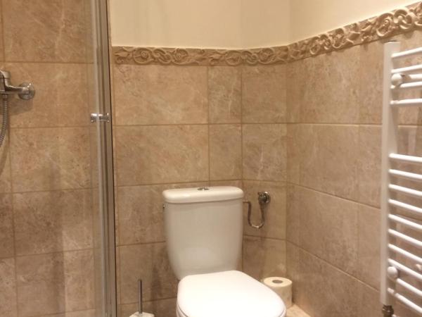 Kathia Pokoje Gościnne : photo 8 de la chambre chambre triple avec salle de bains privative