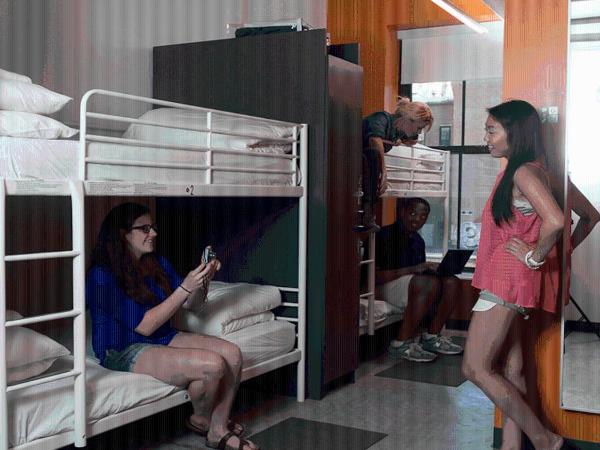 HI Boston Hostel : photo 3 de la chambre lit dans dortoir mixte de 4 lits
