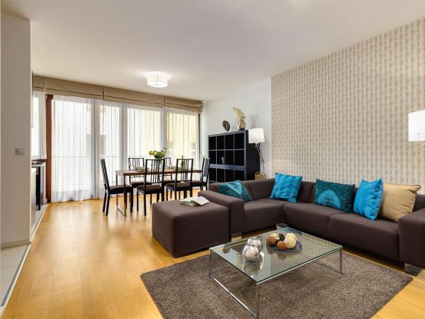 Quality Point Apartments : photo 8 de la chambre appartement 2 chambres avec balcon