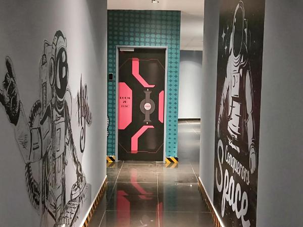 Space Hotel @ Chinatown Kuala Lumpur : photo 7 de la chambre chambre double avec salle de bains commune