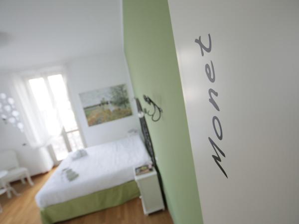 Bergamo Sottosopra : photo 10 de la chambre chambre double ou lits jumeaux avec salle de bains commune