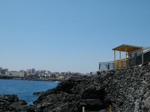 Camping Jonio : photo 9 de la chambre mobile home - vue sur mer