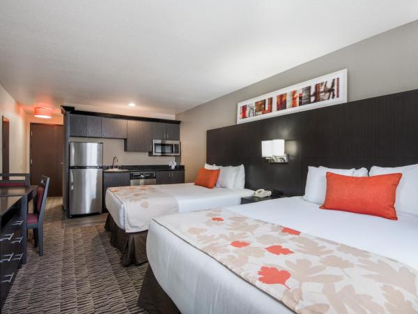 Hawthorn Suites Las Vegas : photo 1 de la chambre chambre avec 2 lits queen-size - accessible aux personnes à mobilité réduite - non-fumeurs 