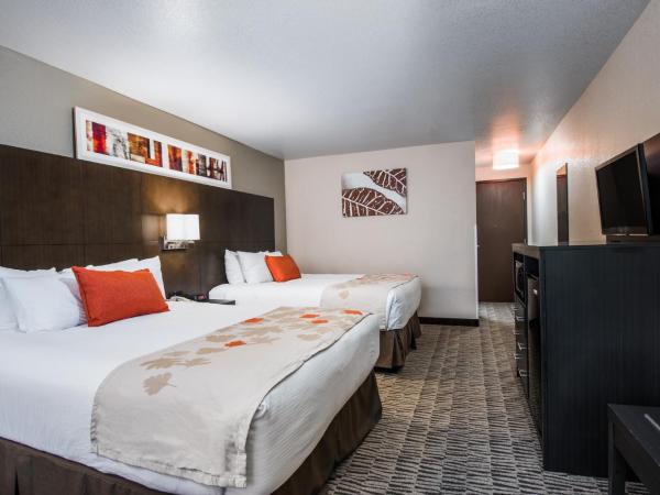 Hawthorn Suites Las Vegas : photo 2 de la chambre chambre avec 2 lits queen-size - accessible aux personnes à mobilité réduite - non-fumeurs