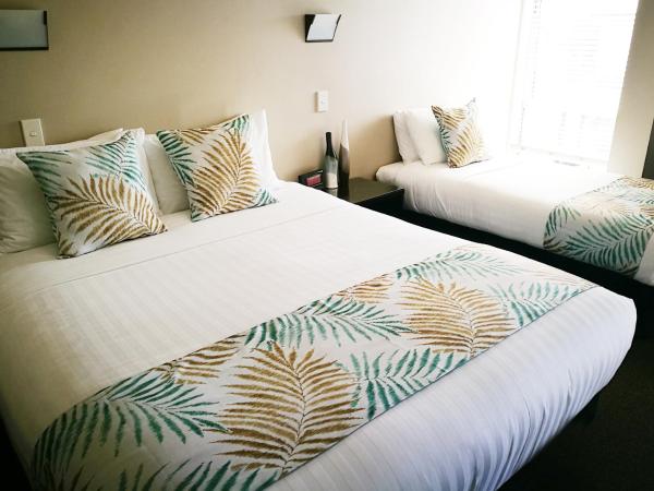 Belmont Motor Inn : photo 1 de la chambre suite 1 chambre lit king-size avec baignoire spa