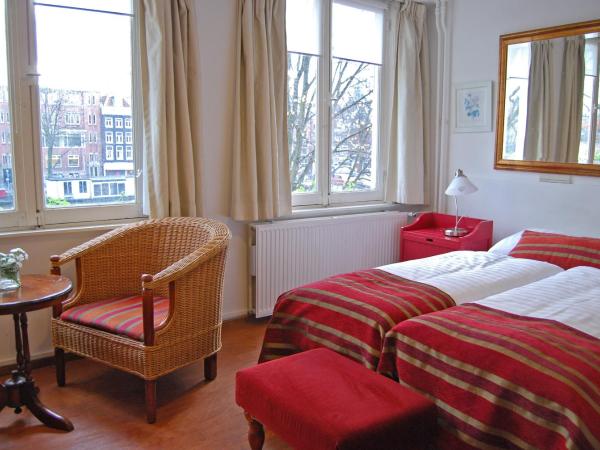 Amsterdam House Hotel : photo 6 de la chambre chambre lits jumeaux avec vue sur le canal