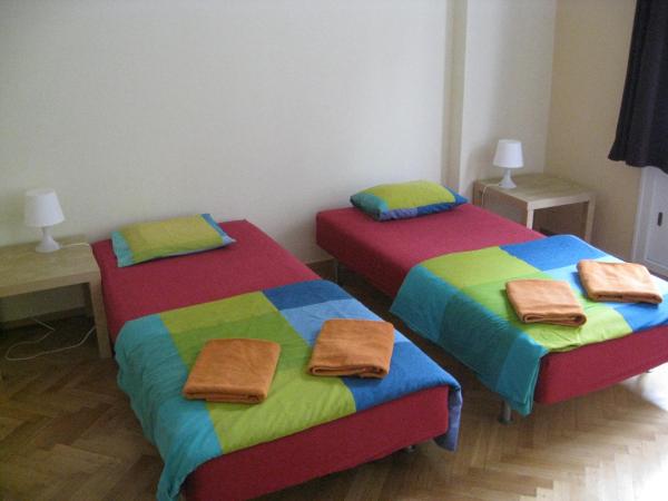 Ragtime : photo 1 de la chambre chambre lits jumeaux avec salle de bains commune