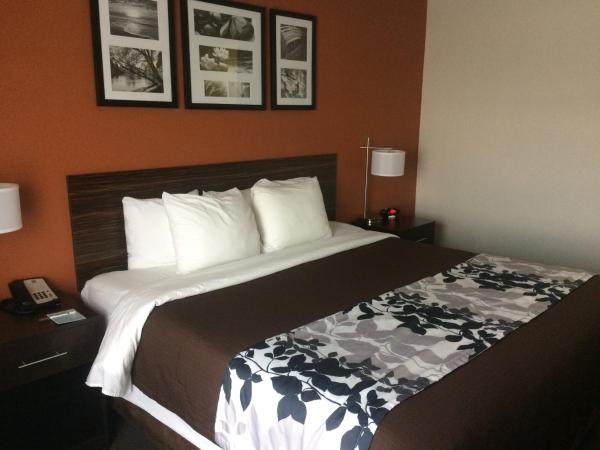 Sleep Inn & Suites And Conference Center Downtown : photo 2 de la chambre chambre lit king-size standard - non-fumeurs 