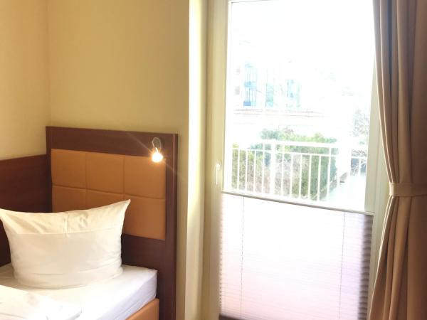 Hotel via City Leipzig Mitte : photo 8 de la chambre chambre simple avec balcon