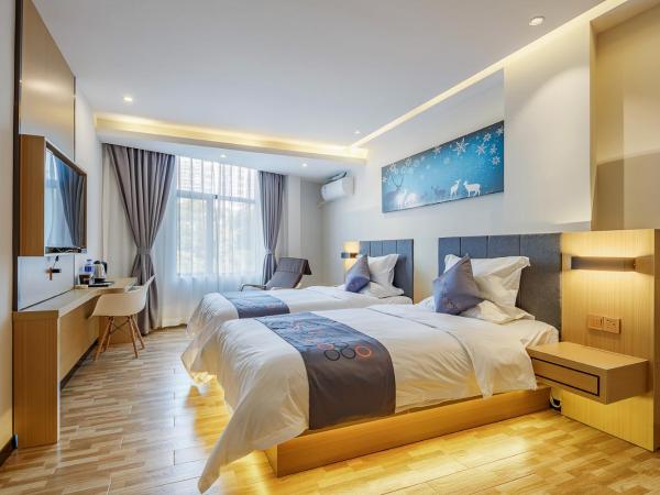 Yimi Inn Changdi Damalu Branch : photo 4 de la chambre chambre lits jumeaux supérieure