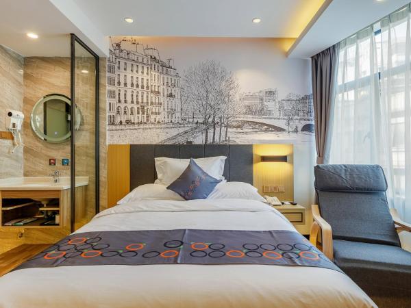 Yimi Inn Changdi Damalu Branch : photo 3 de la chambre chambre double affaires supérieure