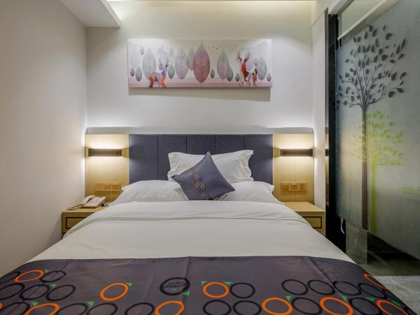 Yimi Inn Changdi Damalu Branch : photo 1 de la chambre chambre double sans fenêtre