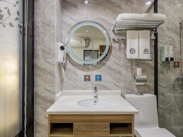 Yimi Inn Changdi Damalu Branch : photo 3 de la chambre chambre double sans fenêtre