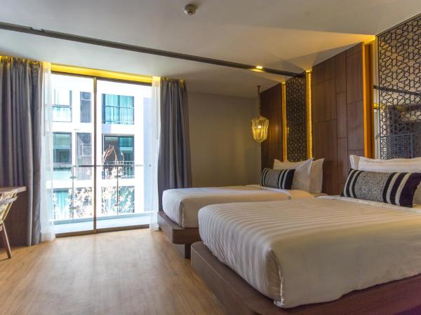 Stay with Nimman Chiang Mai - SHA Extra Plus : photo 2 de la chambre hébergement premier lits jumeaux