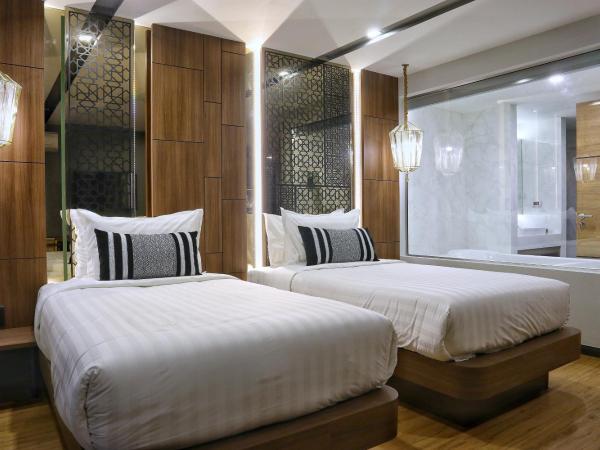 Stay with Nimman Chiang Mai - SHA Extra Plus : photo 1 de la chambre hébergement premier lits jumeaux