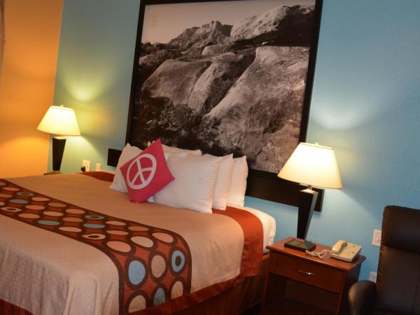 Super 8 by Wyndham Austin/Airport South : photo 6 de la chambre chambre lit king-size affaires - non-fumeurs