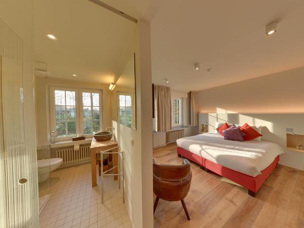 Hof Ter Beuke : photo 2 de la chambre chambre double ou lits jumeaux deluxe – vue sur jardin