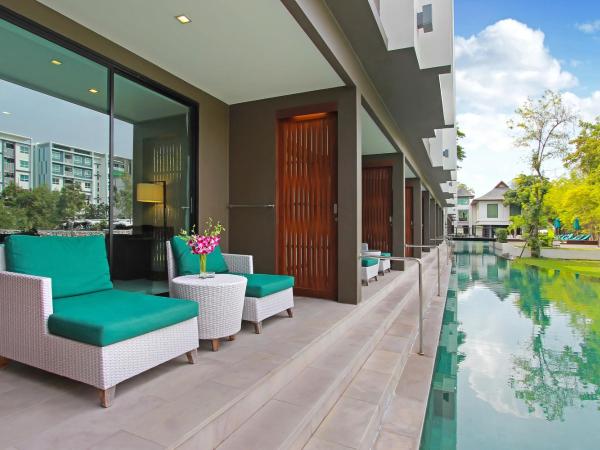 The Serenity Hua Hin : photo 9 de la chambre chambre double première avec accès piscine