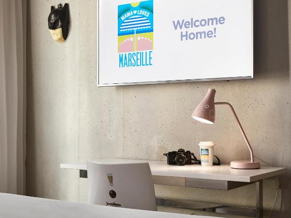 Mama Shelter Marseille : photo 3 de la chambre chambre double moyenne - maman 