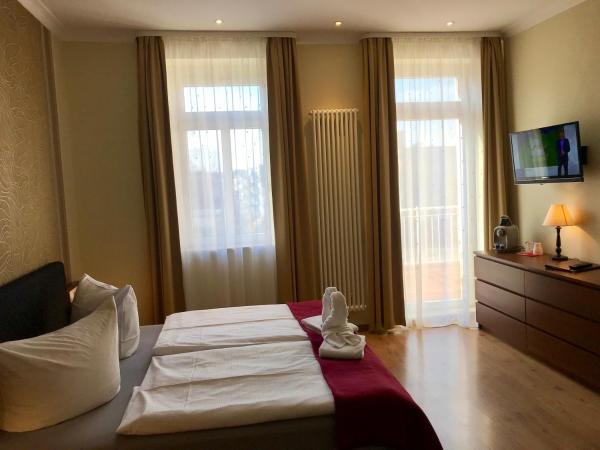 Hotel via City Leipzig Mitte : photo 8 de la chambre chambre double deluxe avec balcon