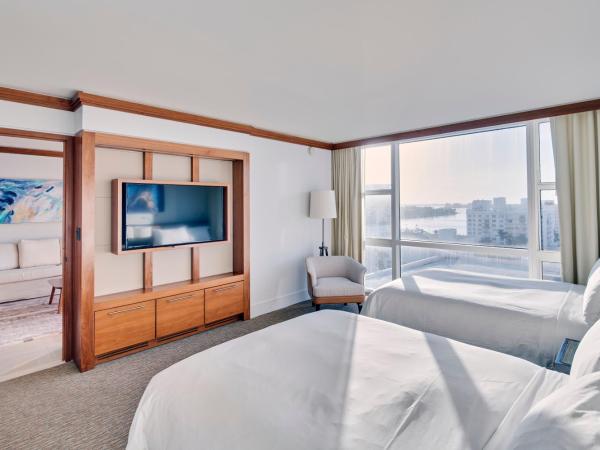 Carillon Miami Wellness Resort : photo 3 de la chambre appartement 1 chambre avec 2 lits queen-size - vue sur ville