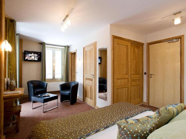 Aiguille du Midi - Hôtel & Restaurant : photo 3 de la chambre chambre double ou lits jumeaux supérieure