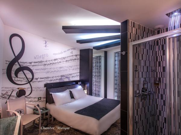 Apostrophe Hôtel : photo 4 de la chambre chambre double supérieure avec douche à jets d'hydromassage