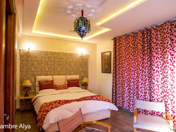 Maison d'hôtes La Ferme AZIZA : photo 3 de la chambre chambre double deluxe (2 adultes + 1 enfant)