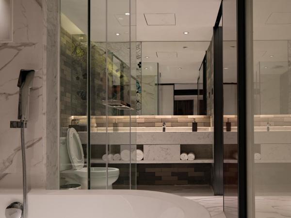 Paco Hotel GuangZhou Zoo Metro Branch-Free Shuttle Bus for Canton Fair : photo 7 de la chambre chambre double deluxe avec baignoire