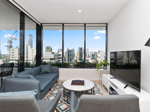 Ivy and Eve Apartments by CLLIX : photo 1 de la chambre appartement 3 chambres avec vue sur la ville

