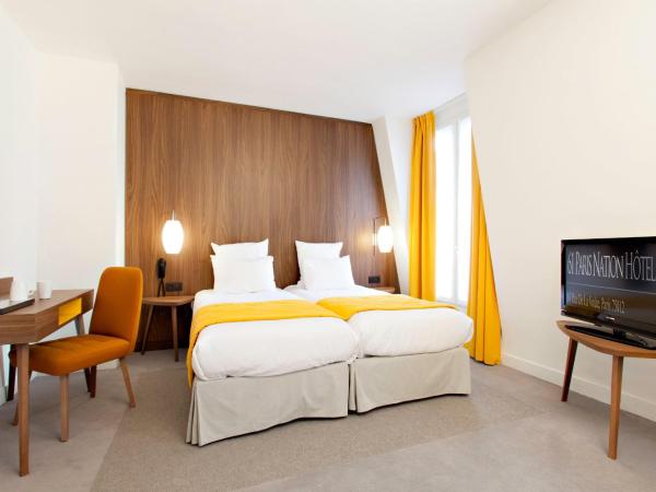Best Western Plus 61 Paris Nation Hotel : photo 1 de la chambre suite junior avec canapé-lit 