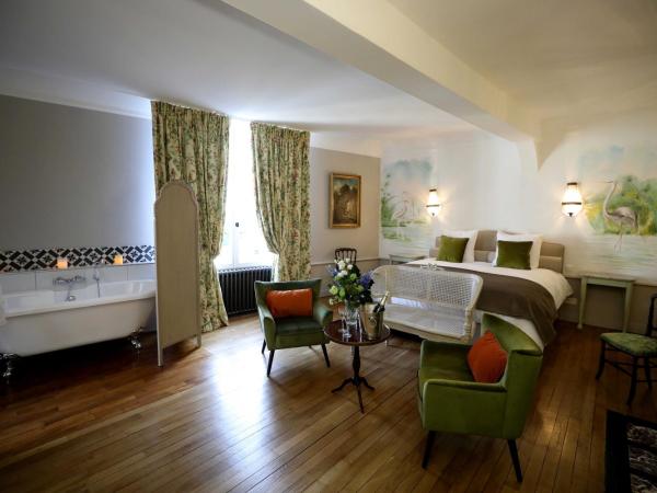 Au Jeu de Paume : photo 7 de la chambre chambre double deluxe avec baignoire