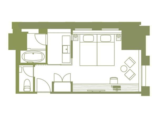 Nagoya JR Gate Tower Hotel : photo 8 de la chambre chambre d'angle lits jumeaux de luxe - non-fumeurs