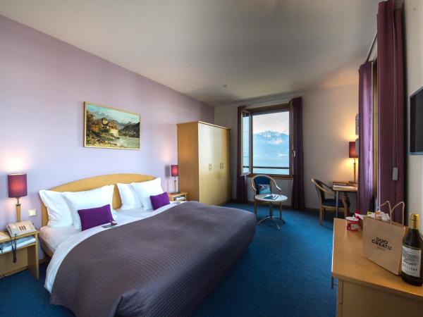Hôtel Bon Rivage : photo 2 de la chambre chambre double ou lits jumeaux supérieure - vue sur lac