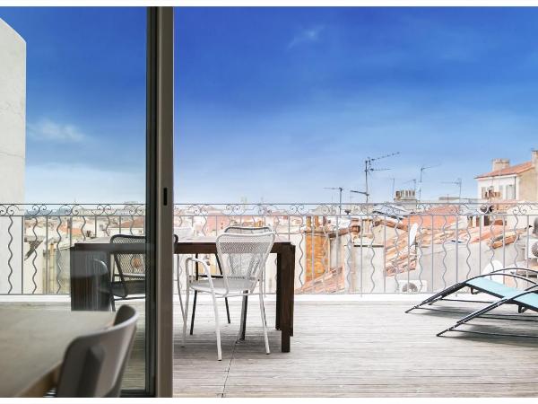URBAN LOFT & SPA Marseille : photo 1 de la chambre appartement 2 chambres avec terrasse