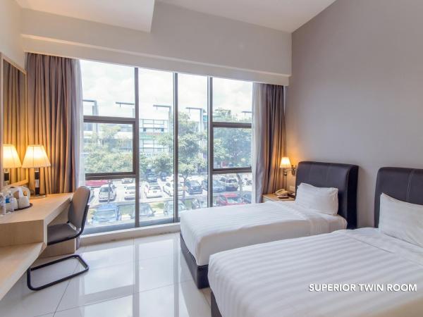 De Elements Business Hotel KL : photo 3 de la chambre chambre lits jumeaux supérieure