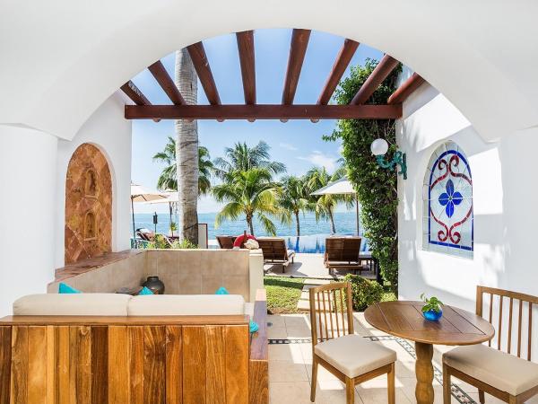 Zoetry Villa Rolandi Isla Mujeres Cancun - All Inclusive : photo 1 de la chambre suite junior lit king-size avec véranda - côté océan