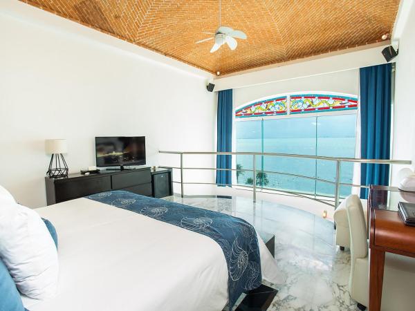 Zoetry Villa Rolandi Isla Mujeres Cancun - All Inclusive : photo 1 de la chambre suite lit king-size présidentielle - côté océan 