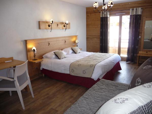 Chalet-Hôtel Le Beausoleil, The Originals Relais : photo 7 de la chambre chambre triple