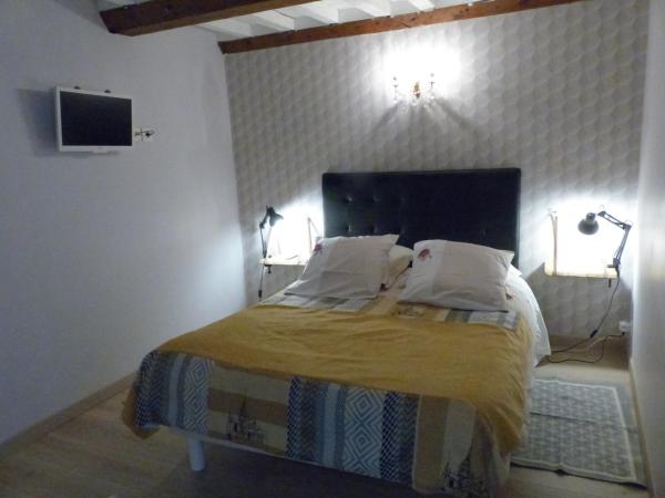 Chambre d'hôtes Logis de Saint Jean : photo 1 de la chambre chambre double avec salle de bains privative