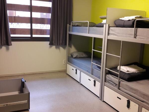 Alberg Pere Tarrés : photo 3 de la chambre lit simple dans dortoir pour femmes de 8 lits