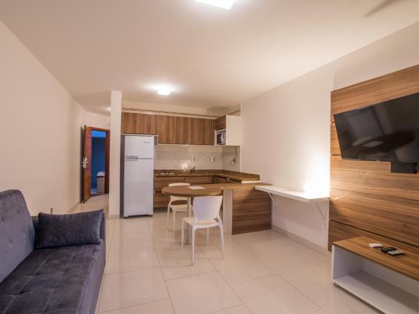 Kristie Resort Natal Hotel : photo 9 de la chambre appartement 1 chambre avec terrasse et vue sur la piscine