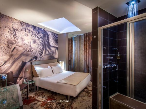 Apostrophe Hôtel : photo 8 de la chambre chambre double supérieure avec douche à jets d'hydromassage