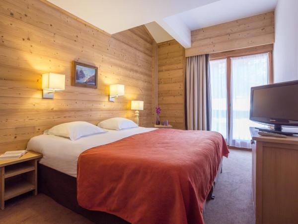 Résidence Pierre & Vacances Premium Les Chalets du Forum : photo 7 de la chambre appartement 3 chambres avec balcon - vue sur montagne (10 personnes)