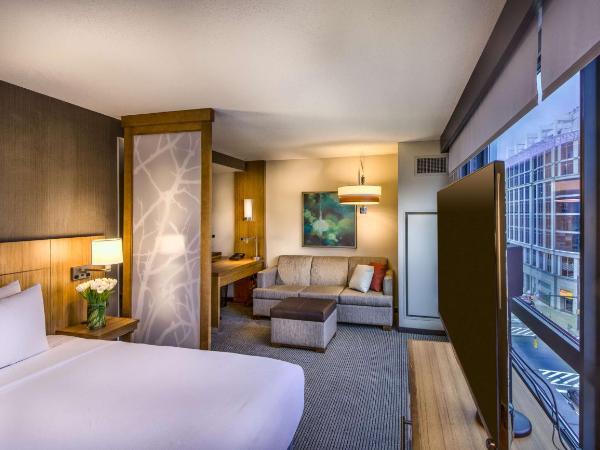 Hyatt Place Baltimore Inner Harbor : photo 2 de la chambre chambre lit king-size spéciale avec canapé-lit