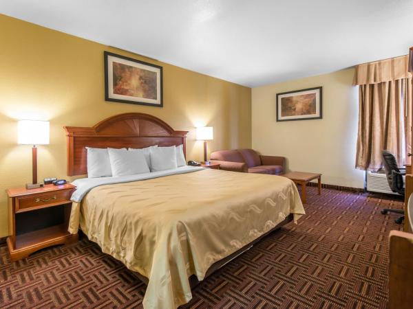 Quality Inn Colorado Springs South : photo 2 de la chambre chambre lit king-size avec canapé-lit - non-fumeurs
