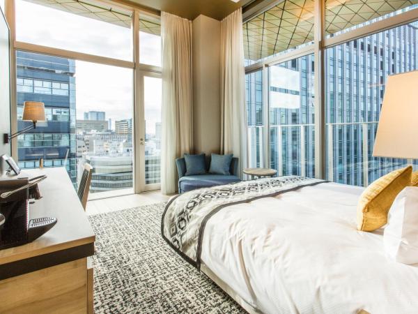 Hotel Musse Ginza Meitetsu : photo 1 de la chambre chambre lit king-size premium avec balcon - dernier Étage - non-fumeurs
